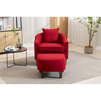 Fauteuil d'appoint avec repose-pieds