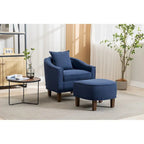 Fauteuil d'appoint avec repose-pieds