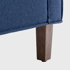 Fauteuil d'appoint avec repose-pieds