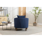 Fauteuil d'appoint avec repose-pieds