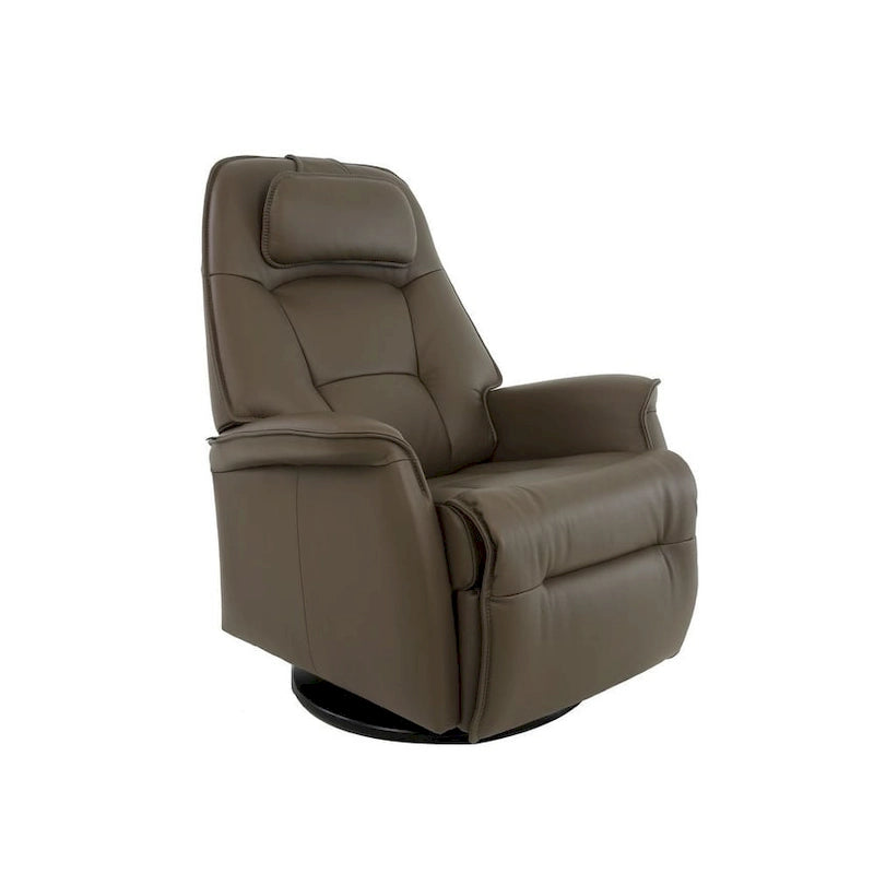 Fauteuil inclinable suspendu en cuir Fjords Stockholm