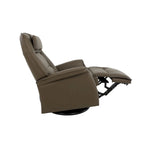 Fauteuil inclinable suspendu en cuir Fjords Stockholm