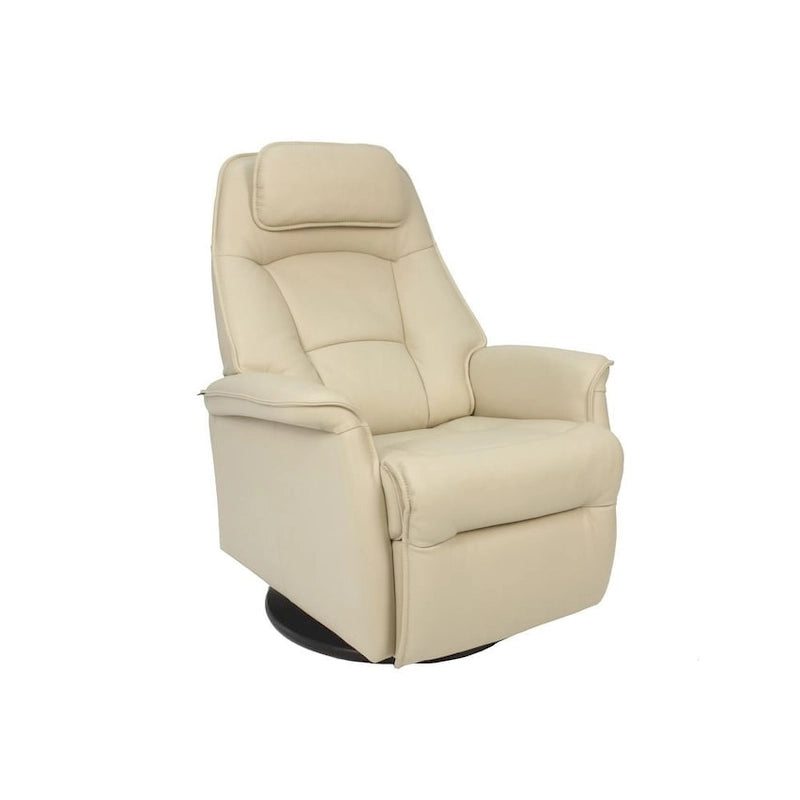 Fauteuil inclinable suspendu en cuir Fjords Stockholm