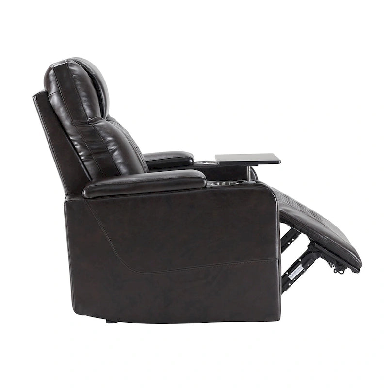 Fauteuil inclinable électrique Merax en cuir PU avec port de chargement USB