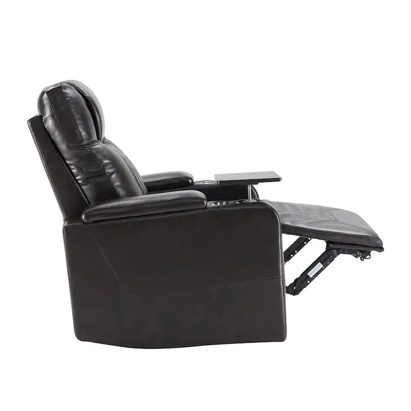 Fauteuil inclinable électrique Merax en cuir PU avec port de chargement USB