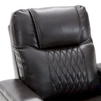 Fauteuil inclinable électrique Merax en cuir PU avec port de chargement USB
