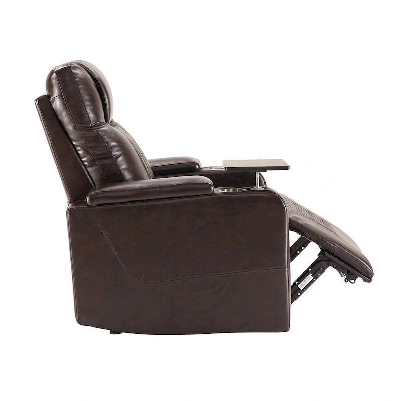 Fauteuil inclinable électrique Merax en cuir PU avec port de chargement USB