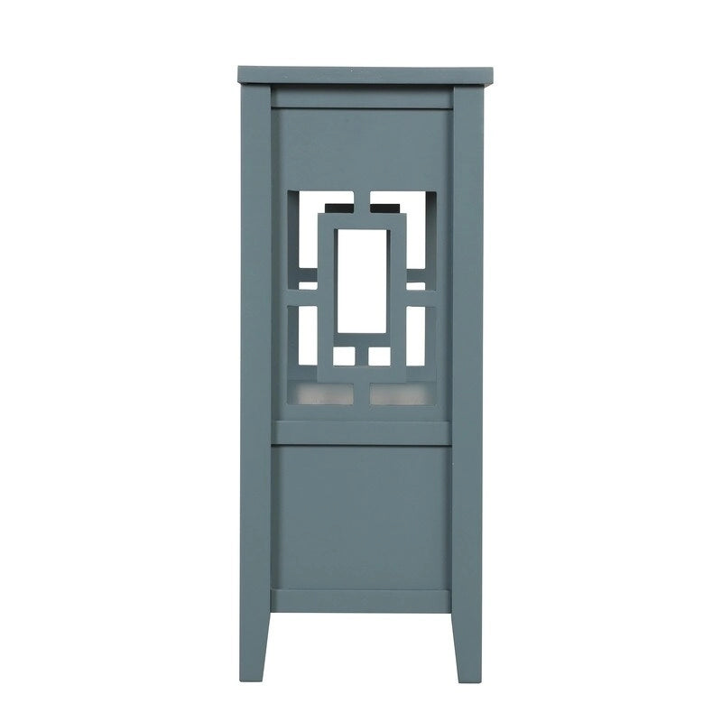 Console avec 4 tiroirs et 1 étagère de rangement pour salon