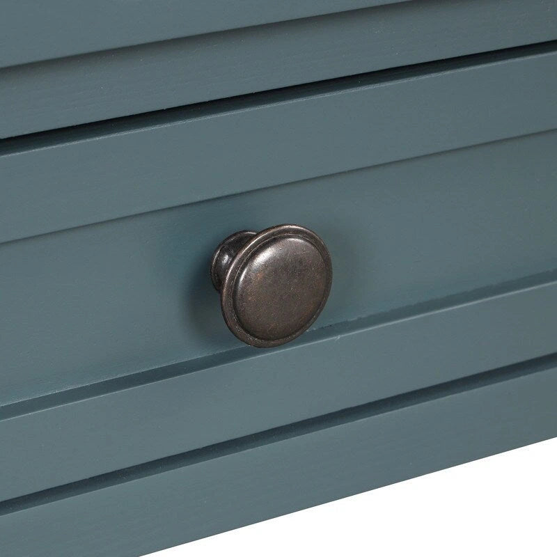 Console avec 4 tiroirs et 1 étagère de rangement pour salon