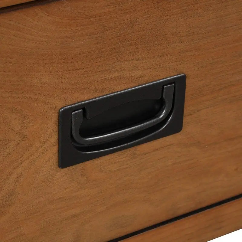 Console avec 4 tiroirs et 1 étagère de rangement pour salon