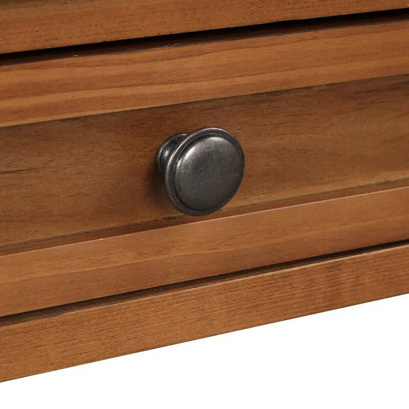 Console avec 4 tiroirs et 1 étagère de rangement pour salon