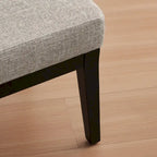 Ensemble fauteuil et repose-pieds HUIMO style moderne du milieu du siècle, fauteuil d'appoint rembourré pour salon, chambre