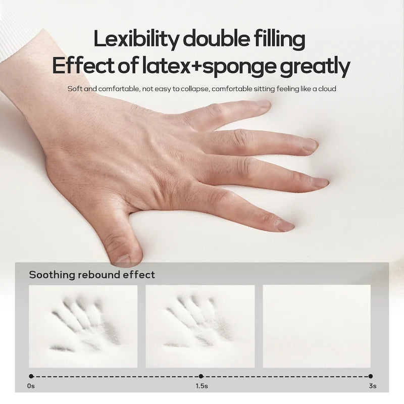 Ensemble fauteuil et repose-pieds HUIMO style moderne du milieu du siècle, fauteuil d'appoint rembourré pour salon, chambre