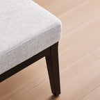 Ensemble fauteuil et repose-pieds HUIMO style moderne du milieu du siècle, fauteuil d'appoint rembourré pour salon, chambre