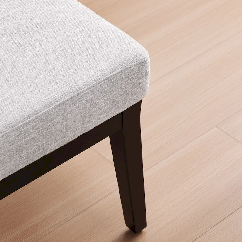 Ensemble fauteuil et repose-pieds HUIMO style moderne du milieu du siècle, fauteuil d'appoint rembourré pour salon, chambre