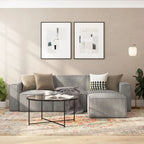 Fauteuil de canapé modulaire configurable contemporain avec accoudoir côté gauche