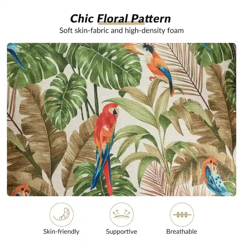 Fauteuil à oreilles Epimethis traditionnel en tissu avec pieds tournés par HULALA HOME