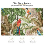 Fauteuil à oreilles Epimethis traditionnel en tissu avec pieds tournés par HULALA HOME