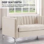 Canapé d'appoint rembourré Morden Fort pour salon