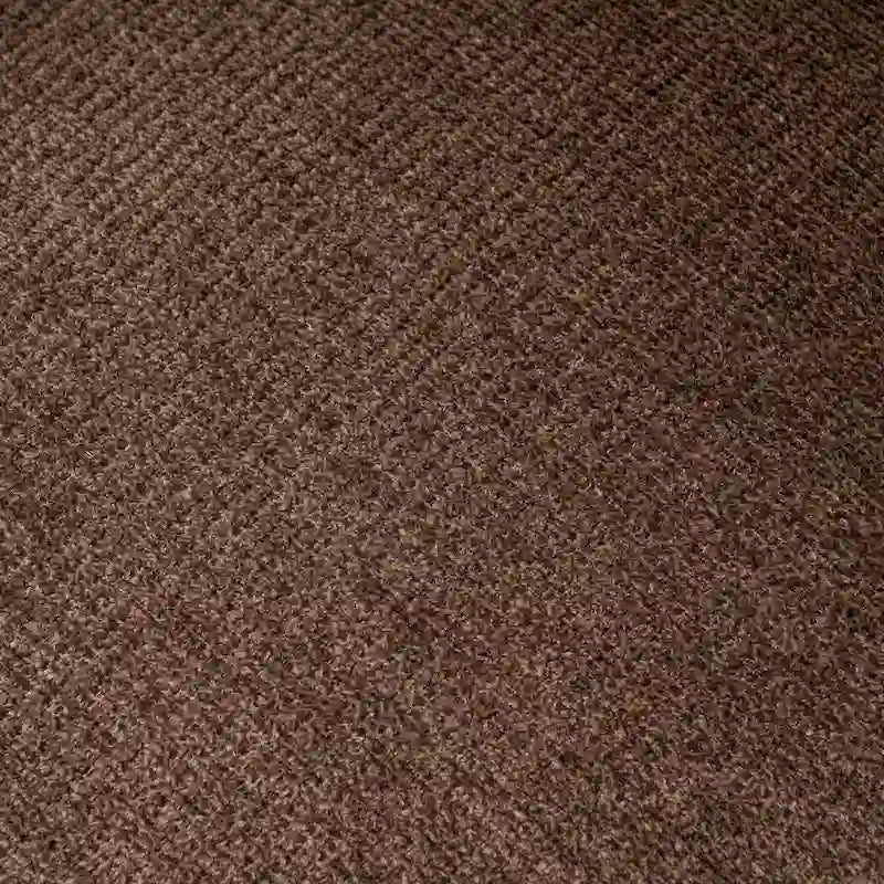 Ensemble de 1 fauteuil pivotant de style moderne en tissu bouclé