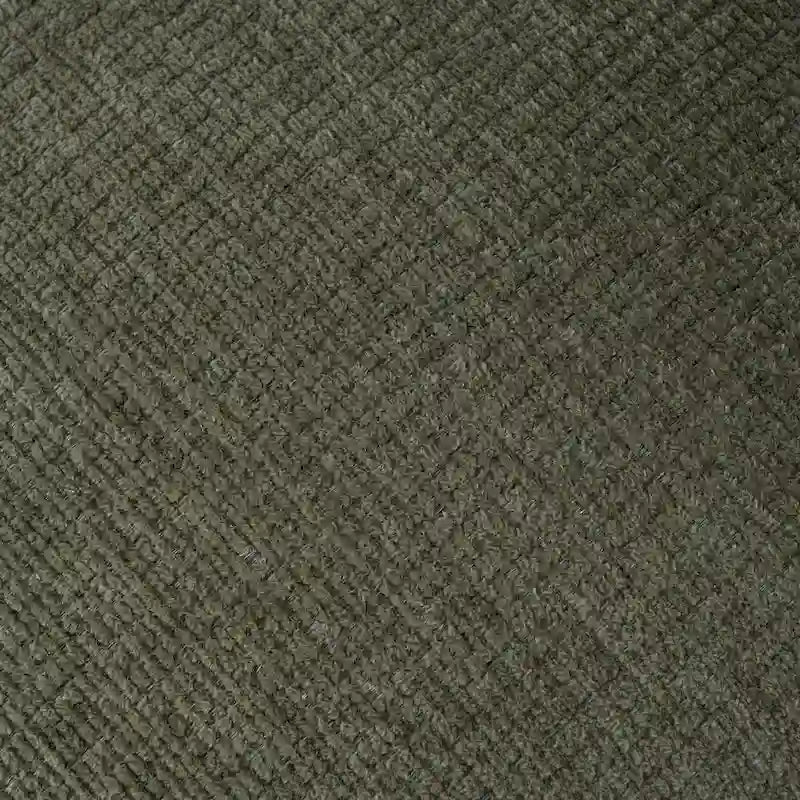 Ensemble de 1 fauteuil pivotant de style moderne en tissu bouclé