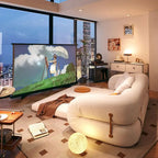 JASIWAY Canapé-lit convertible moderne, blanc