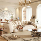 JASIWAY Canapé-lit convertible moderne, blanc