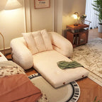 JASIWAY Canapé-lit convertible moderne, blanc