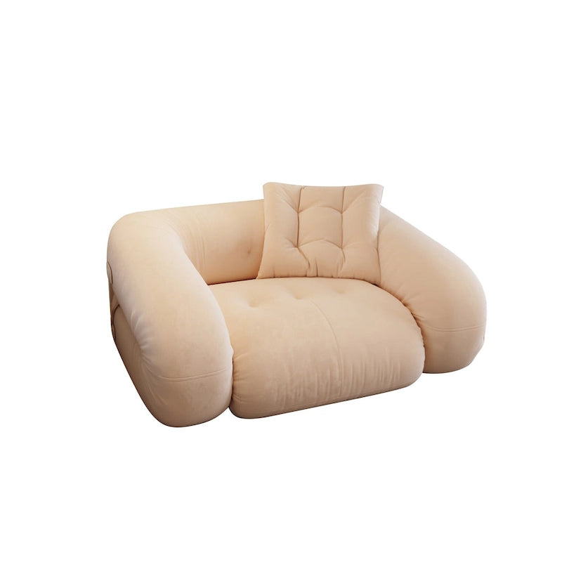 JASIWAY Canapé-lit convertible moderne, blanc