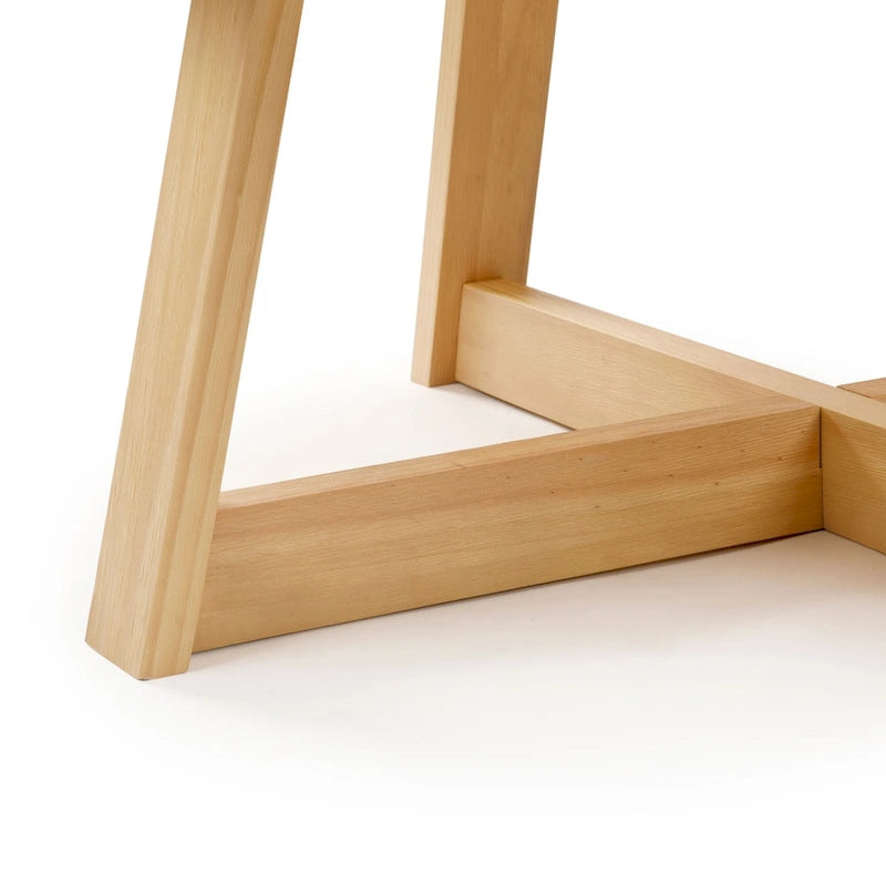 Table basse ronde classique Plank and Beam - 36