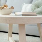 Table basse ronde classique Plank and Beam - 36