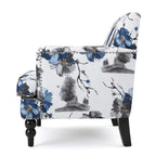 Fauteuil Boaz en tissu floral Club de Christopher Knight Home