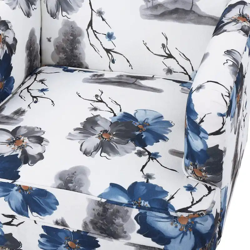 Fauteuil Boaz en tissu floral Club de Christopher Knight Home