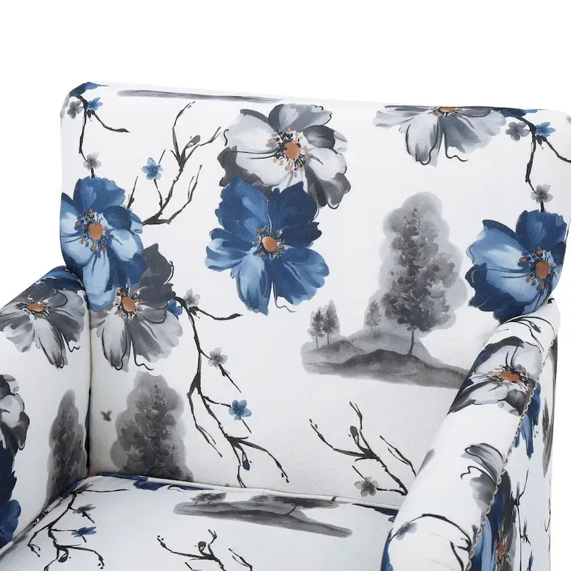 Fauteuil Boaz en tissu floral Club de Christopher Knight Home
