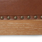 Canapé d'angle capitonné Chesterfield Castalia 7 places par Christopher Knight Home - 114 cm L x 70 cm l x 31,5 cm H