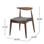 Ensemble de salle à manger 5 pièces Francie style milieu du siècle par Christopher Knight Home