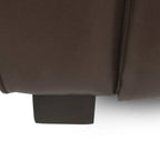 Canapé 3 places Goyette en similicuir de Christopher Knight Home