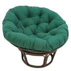 Fauteuil Papasan Bali en rotin de 107 cm avec coussin en sergé