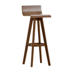 Tabouret pivotant en bois Ellery style moderne du milieu du siècle (lot de 2) iNSPIRE Q Moderne