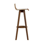 Tabouret pivotant en bois Ellery style moderne du milieu du siècle (lot de 2) iNSPIRE Q Moderne