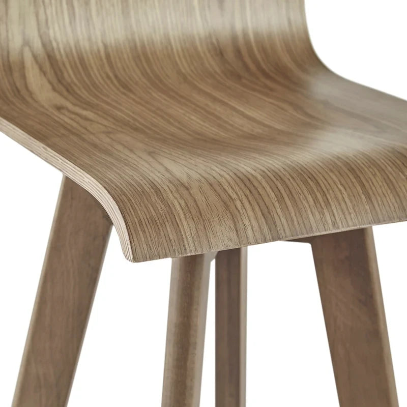 Tabouret pivotant en bois Ellery style moderne du milieu du siècle (lot de 2) iNSPIRE Q Moderne