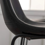 Tabourets de bar vintage BOSSIN en similicuir, 76 cm (30 pouces), lot de 2