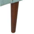 Banc de rangement en velours Carson Carrington Grimsey