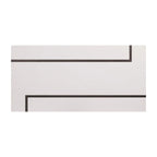 Table basse Tawl Contemporary blanche laquée de 47 pouces par Furniture of America