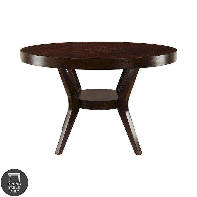 Table de salle à manger Furniture of America Mandurah Farmhouse Espresso de 48 pouces