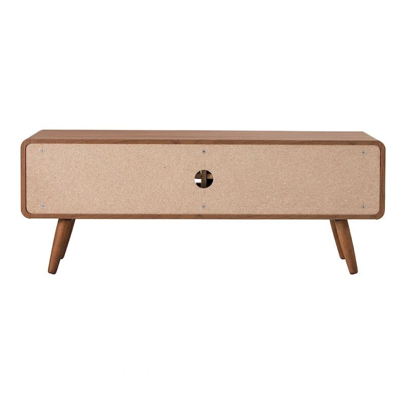 Meuble TV bas Wilson 46 KD à lattes