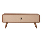 Meuble TV bas Wilson 46 KD à lattes