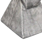 Table d'appoint moderne en béton Adeco pour intérieur et extérieur