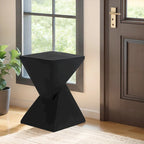 Table d'appoint moderne en béton Adeco pour intérieur et extérieur