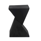 Table d'appoint moderne en béton Adeco pour intérieur et extérieur